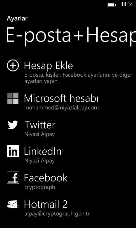 Windows Phone 8 Facebook Uygulaması Windows Phone 8 Facebook Uygulaması